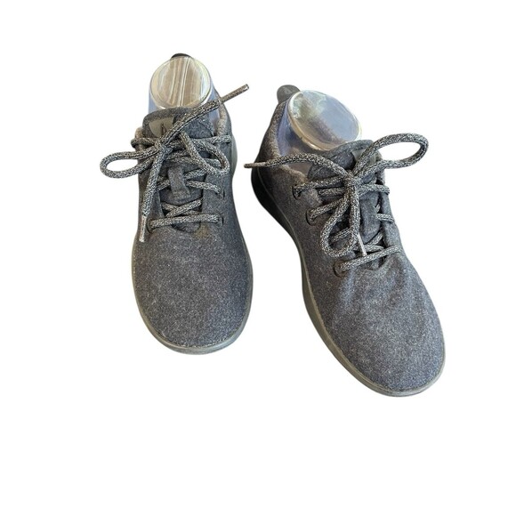 All Birds Wool‎ Runners Navy Lace Up Running Sneakers Womens Size 7 - Picture 2 of 12
